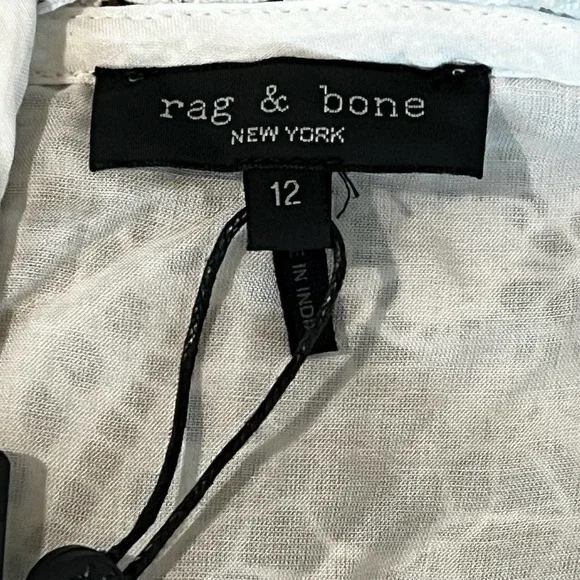 RAG & BONE ALEAH CROCHET V-NECK MINI DRESS NWT, SIZE 12